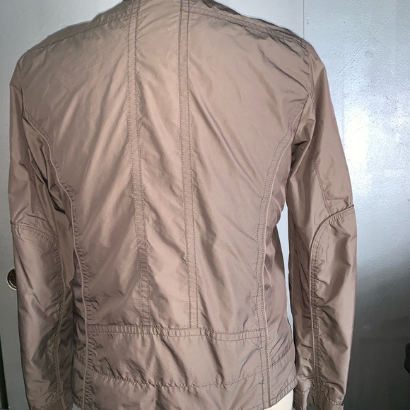 Men’s Zara Nylon Mock Neck Moto Bomber Jacket - Picture 3 of 8